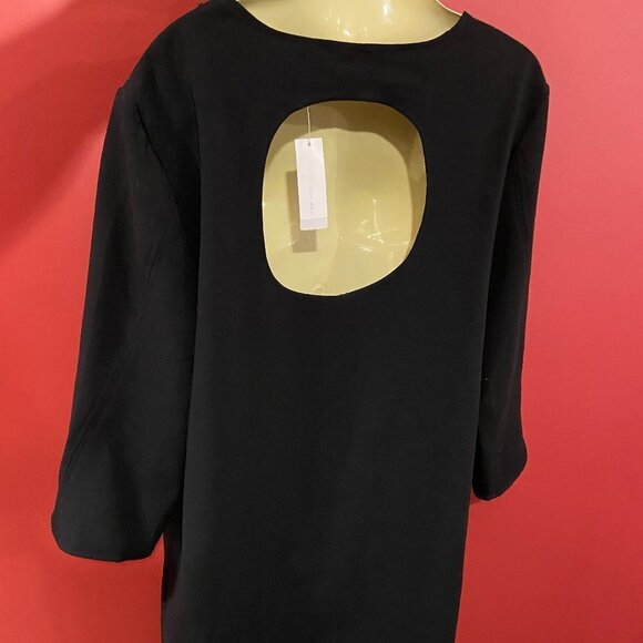 New York & Company Women's Black Open Back Dress - Size Large - NWT - Picture 5 of 5